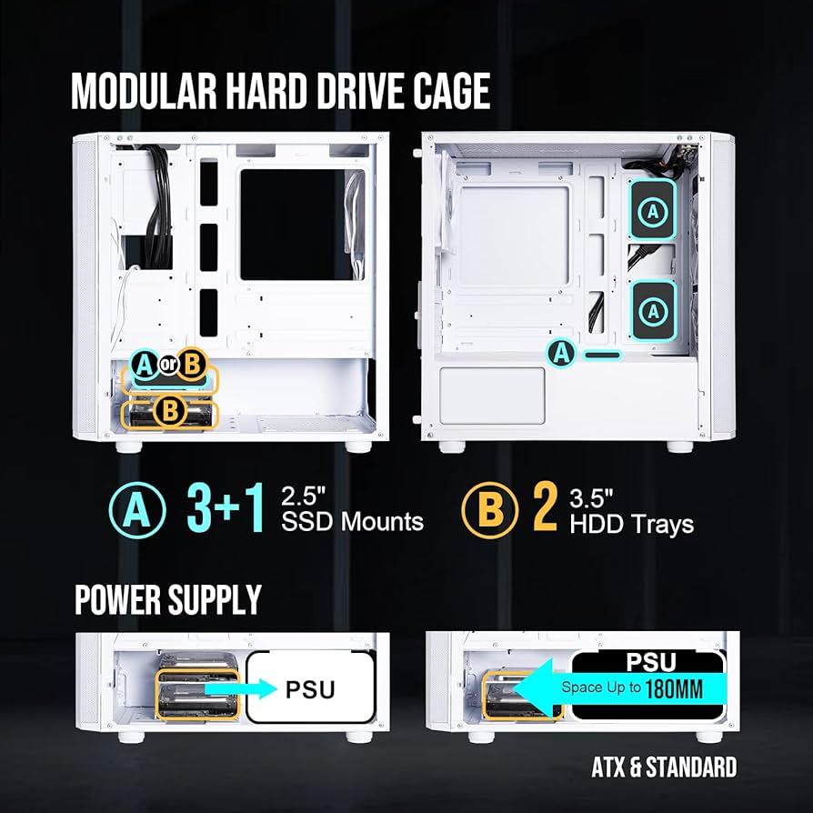 Amazon.co.jp: コンピューターケース ミニタワー Bitfenix Nova